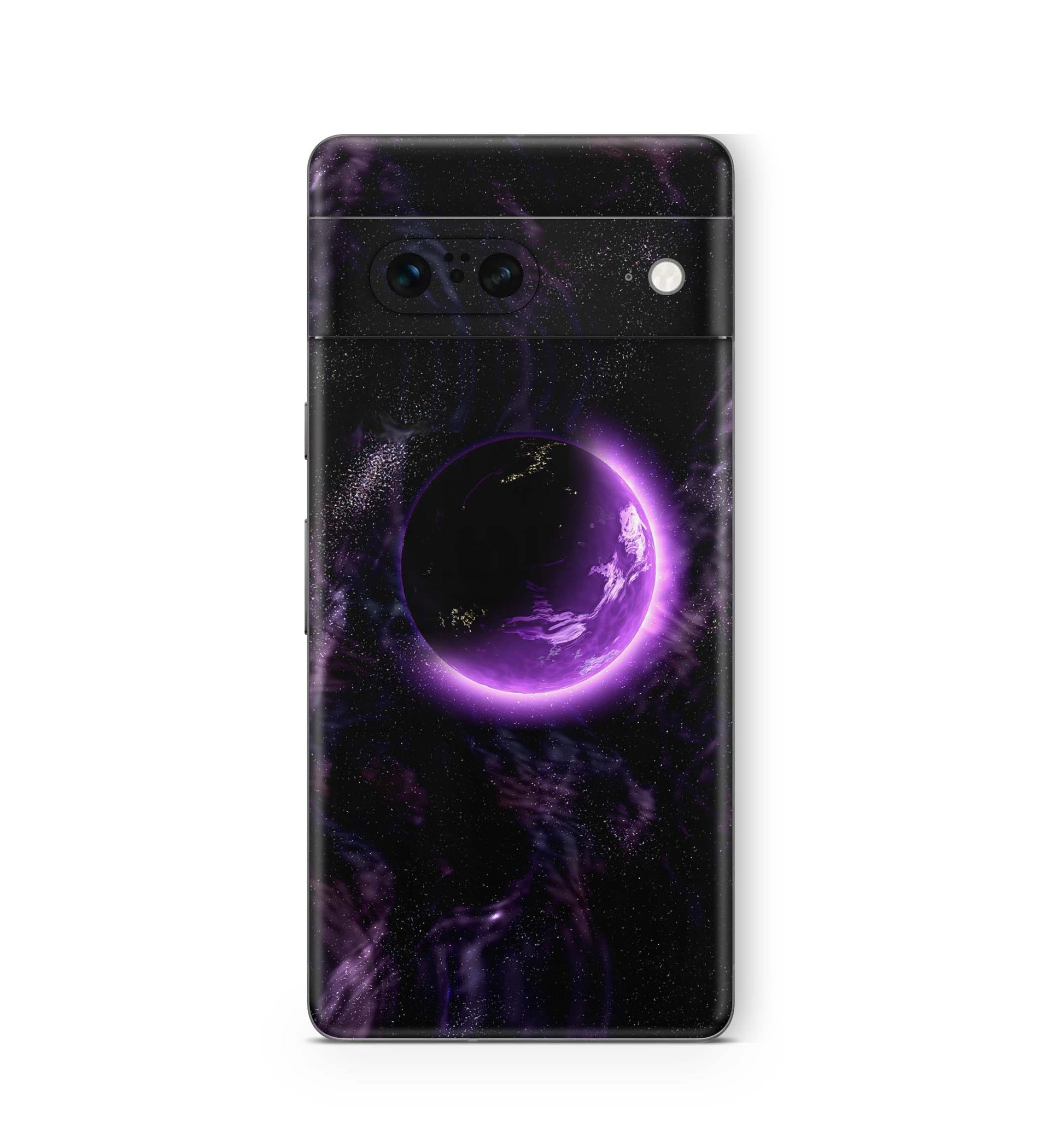 Google Pixel 6 Pro Skin Design Vinyl Premium Aufkleber Schutzfolie Purple space Aufkleber Skins4u   