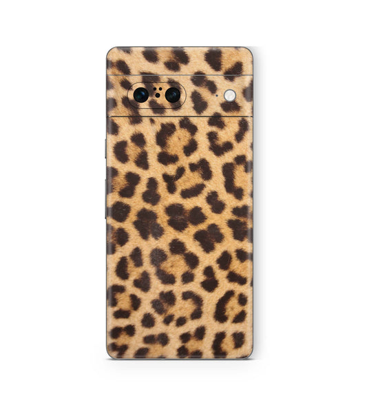 Google Pixel 7a Skin Design Vinyl Premium Aufkleber Schutzfolie leopardenfell Aufkleber Skins4u   