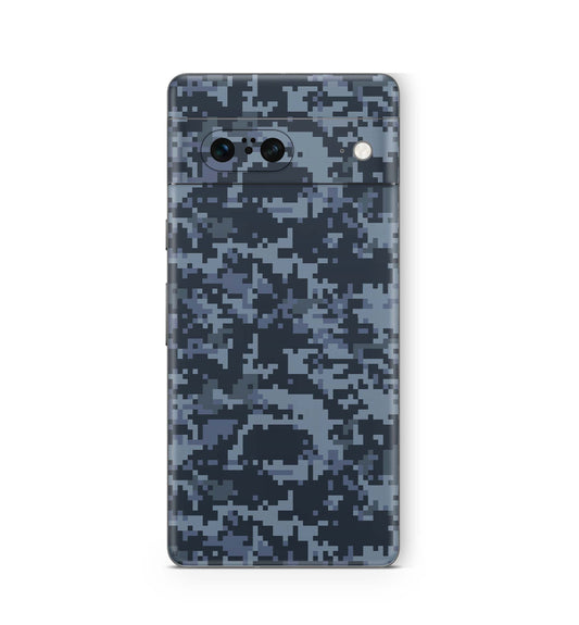 Google Pixel 6 Skin Design Vinyl Premium Aufkleber Schutzfolie Navy Camo Aufkleber Skins4u   