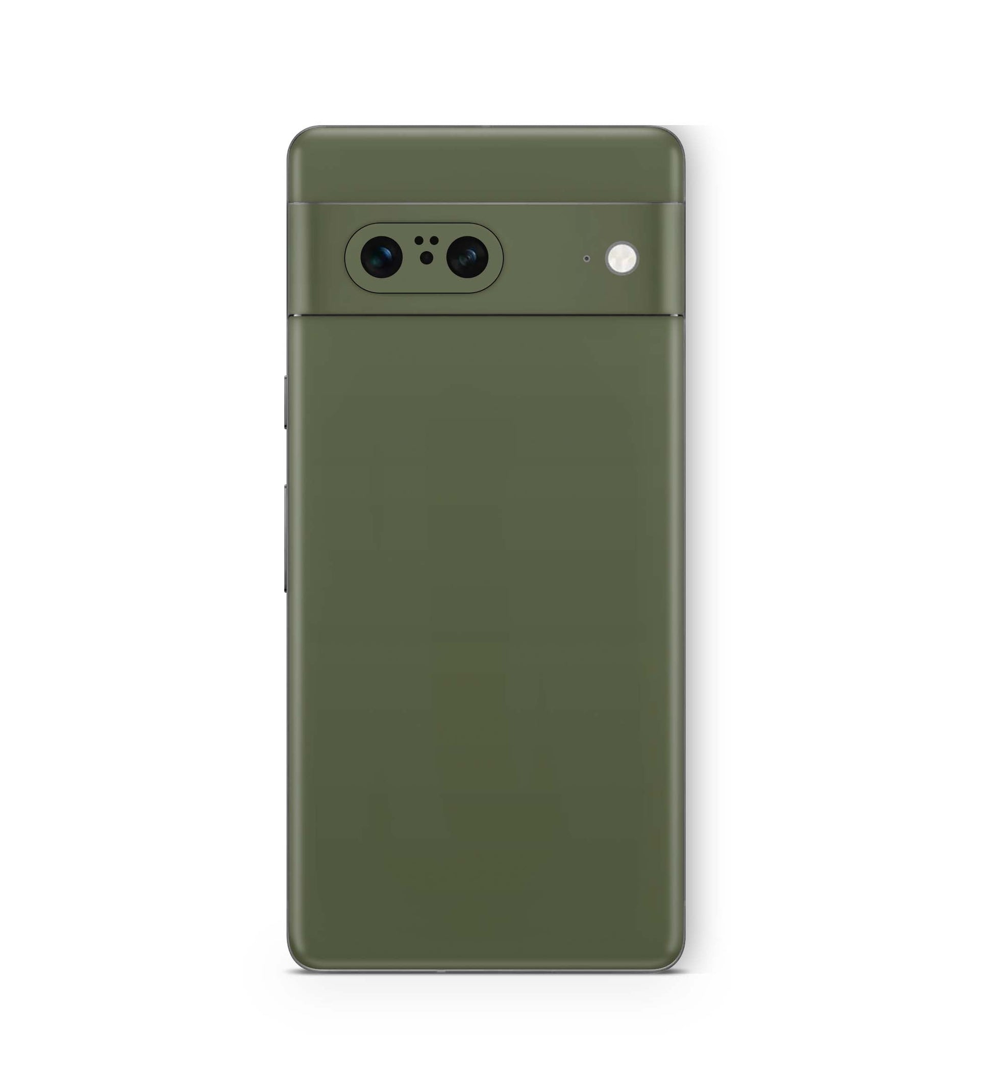 Google Pixel 7a Skin Design Vinyl Premium Aufkleber Schutzfolie solid state olive Aufkleber Skins4u   