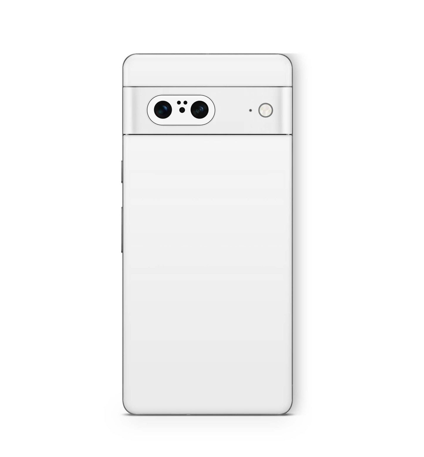 Google Pixel 6 Skin Design Vinyl Premium Aufkleber Schutzfolie solid state weiss Aufkleber Skins4u   