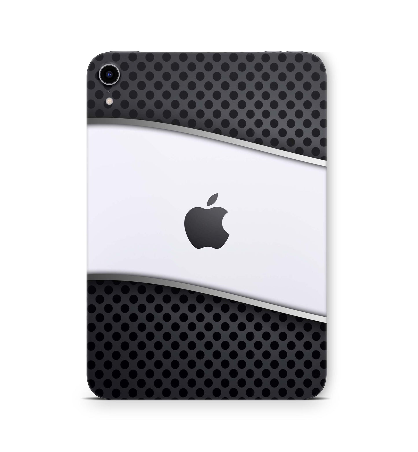 iPad Mini Skin Design Cover Folie Vinyl Skins & Wraps für alle iPad Mini Modelle Aufkleber Skins4u Metal-Stripe  