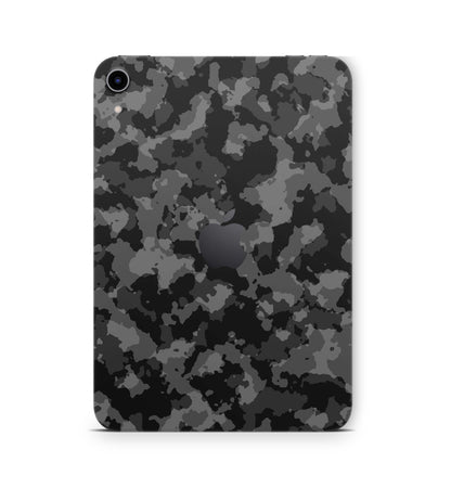 Apple iPad Skin Design Cover Folie Vinyl Skins & Wraps für alle iPad Modelle Aufkleber Skins4u Shadow Camo grau  