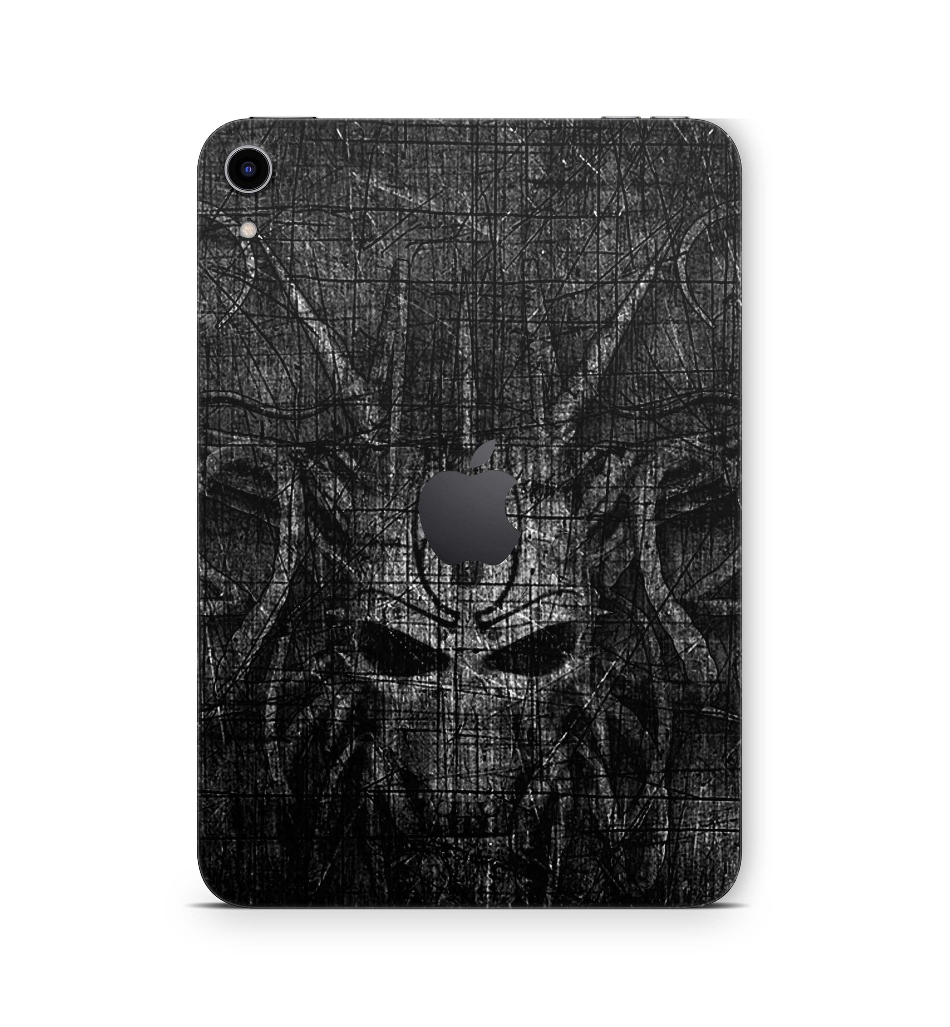 Apple iPad Skin Design Cover Folie Vinyl Skins & Wraps für alle iPad Modelle Aufkleber Skins4u Black-Demon  