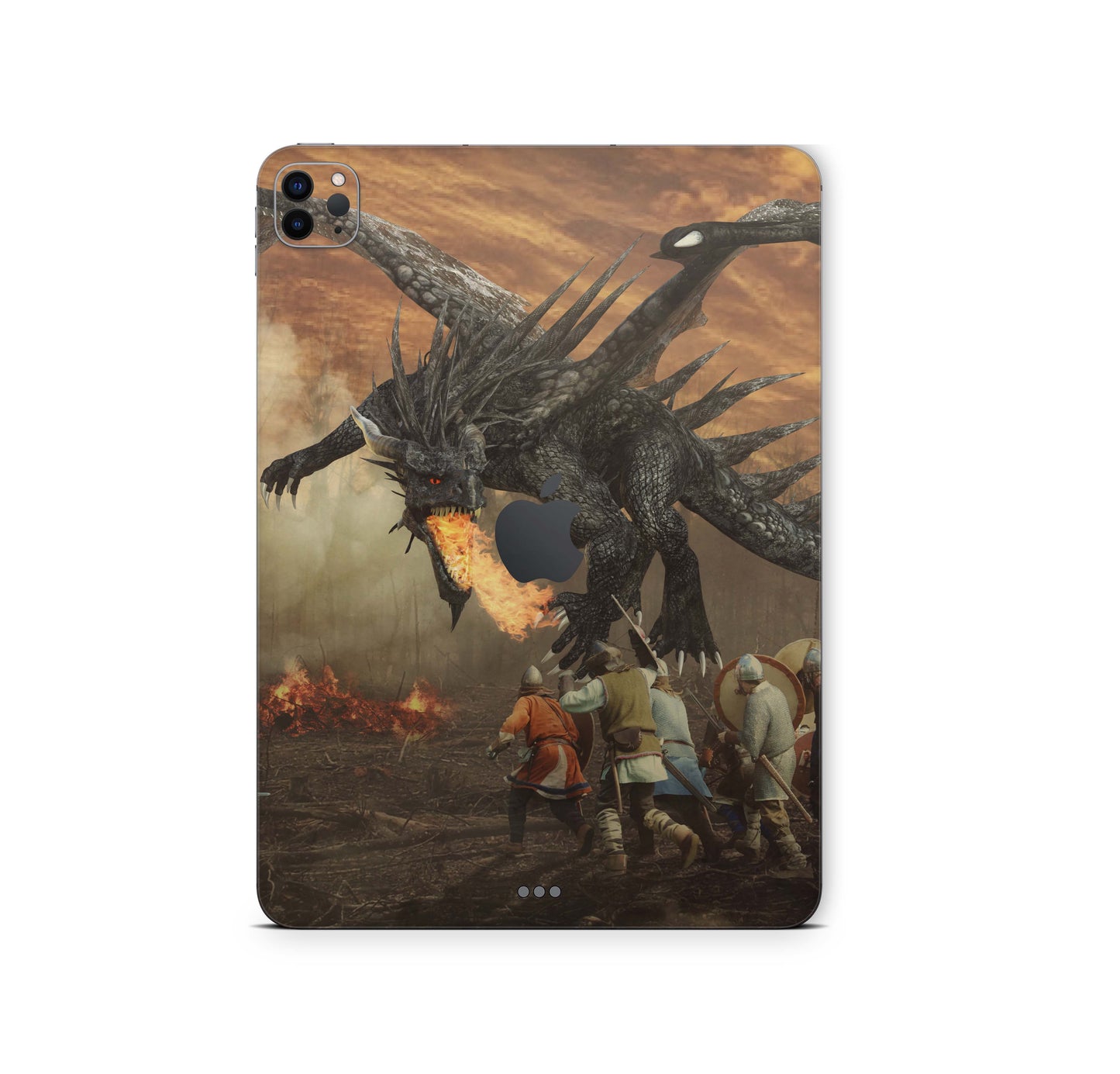 iPad Pro Skin 12,9 1.Generation A1584 Design Cover Folie Vinyl Skins & Wraps Aufkleber Skins4u Drachen  