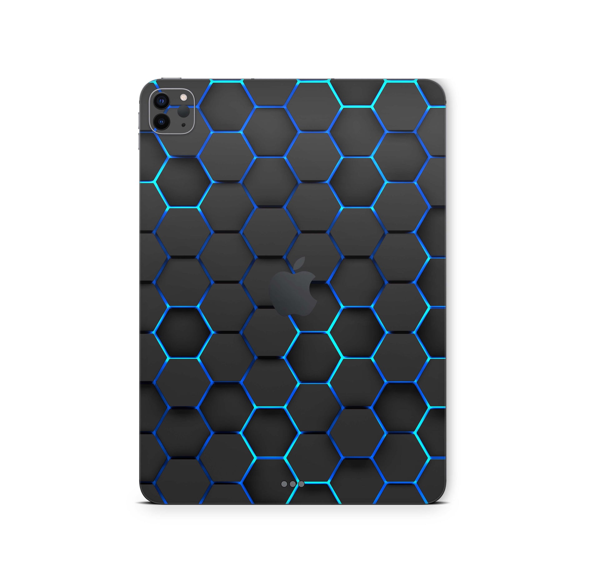 iPad Pro Skin 12,9 1.Generation A1584 Design Cover Folie Vinyl Skins & Wraps Aufkleber Skins4u Exo-blau  