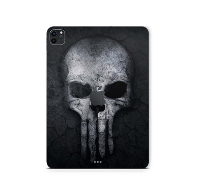 iPad Pro Skin 11" 3.Generation M1 2021 Design Cover Folie Vinyl Skins & Wraps Aufkleber Skins4u Hard-Skull  