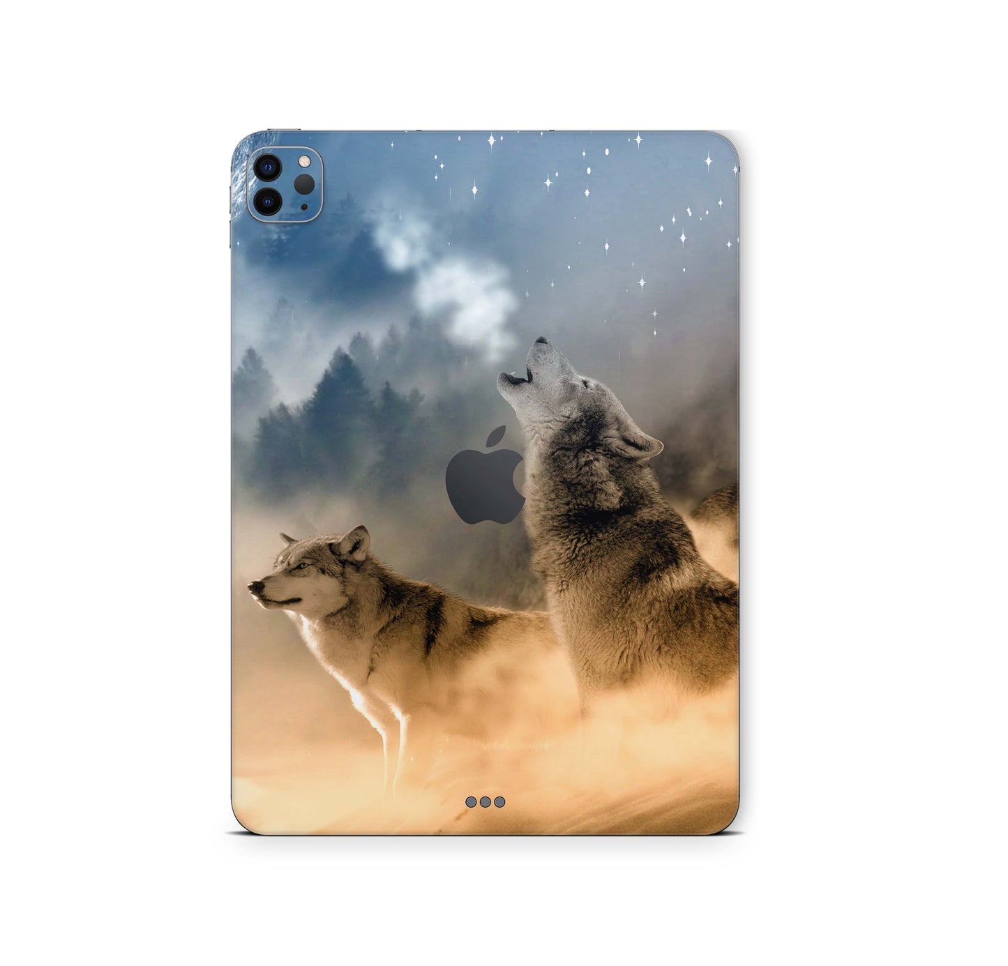 iPad Pro Skin 12,9 1.Generation A1584 Design Cover Folie Vinyl Skins & Wraps Aufkleber Skins4u Howling-Moon  