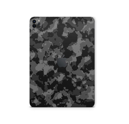 iPad Pro Skin 12,9 2.Generation Design Cover Folie Vinyl Skins & Wraps Aufkleber Skins4u Shadow Camo grau  