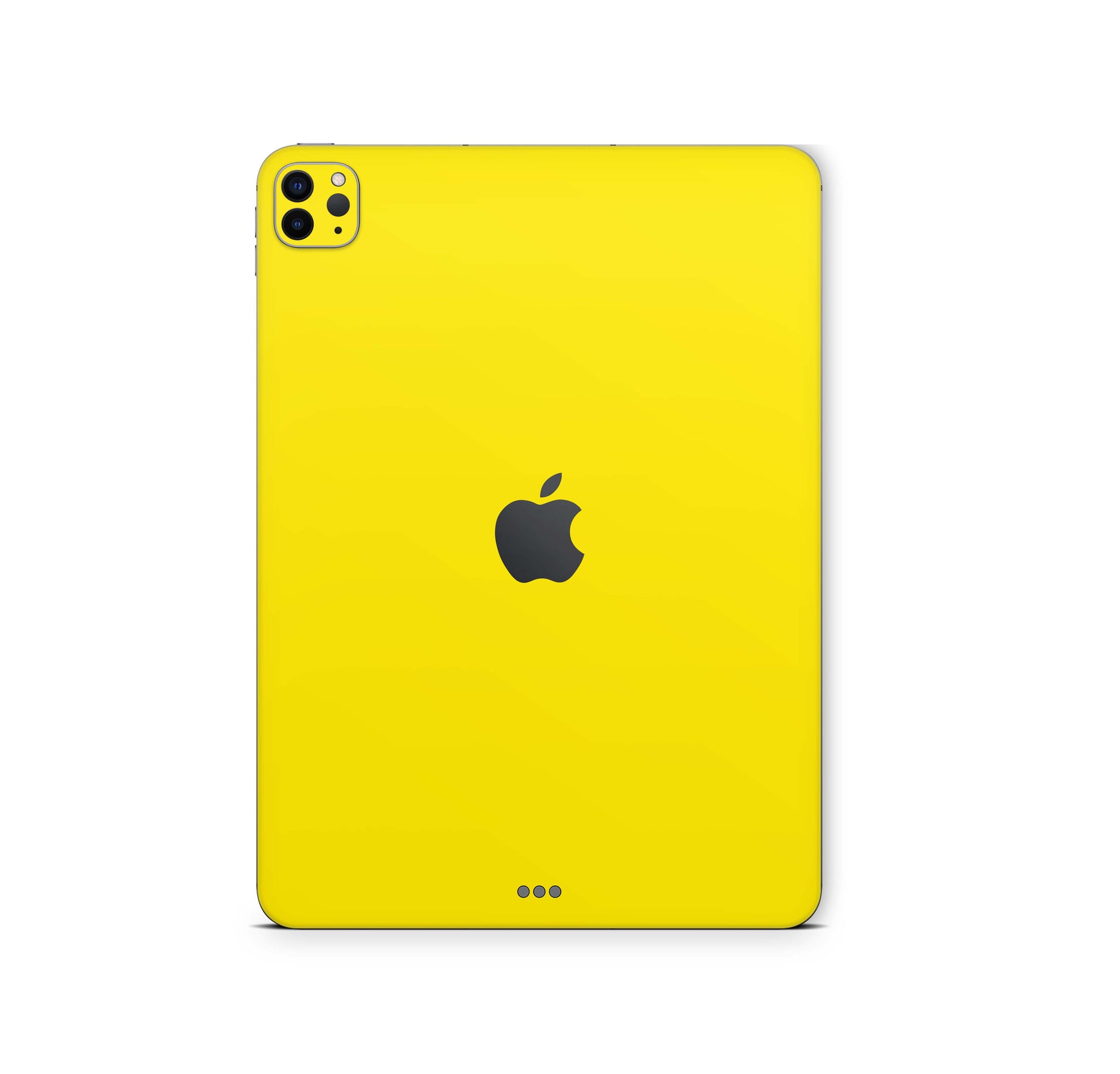 iPad Pro Skin 11" M4 2024 Design Cover Schutzfolie Folie Vinyl FullWrap Skins Aufkleber Skins4u Solid-state-gelb  