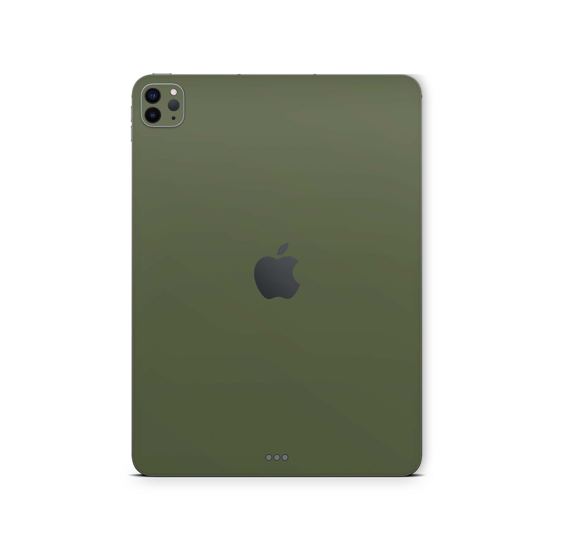 iPad Pro Skin 11" M4 2024 Design Cover Schutzfolie Folie Vinyl FullWrap Skins Aufkleber Skins4u Solid-state-olive  