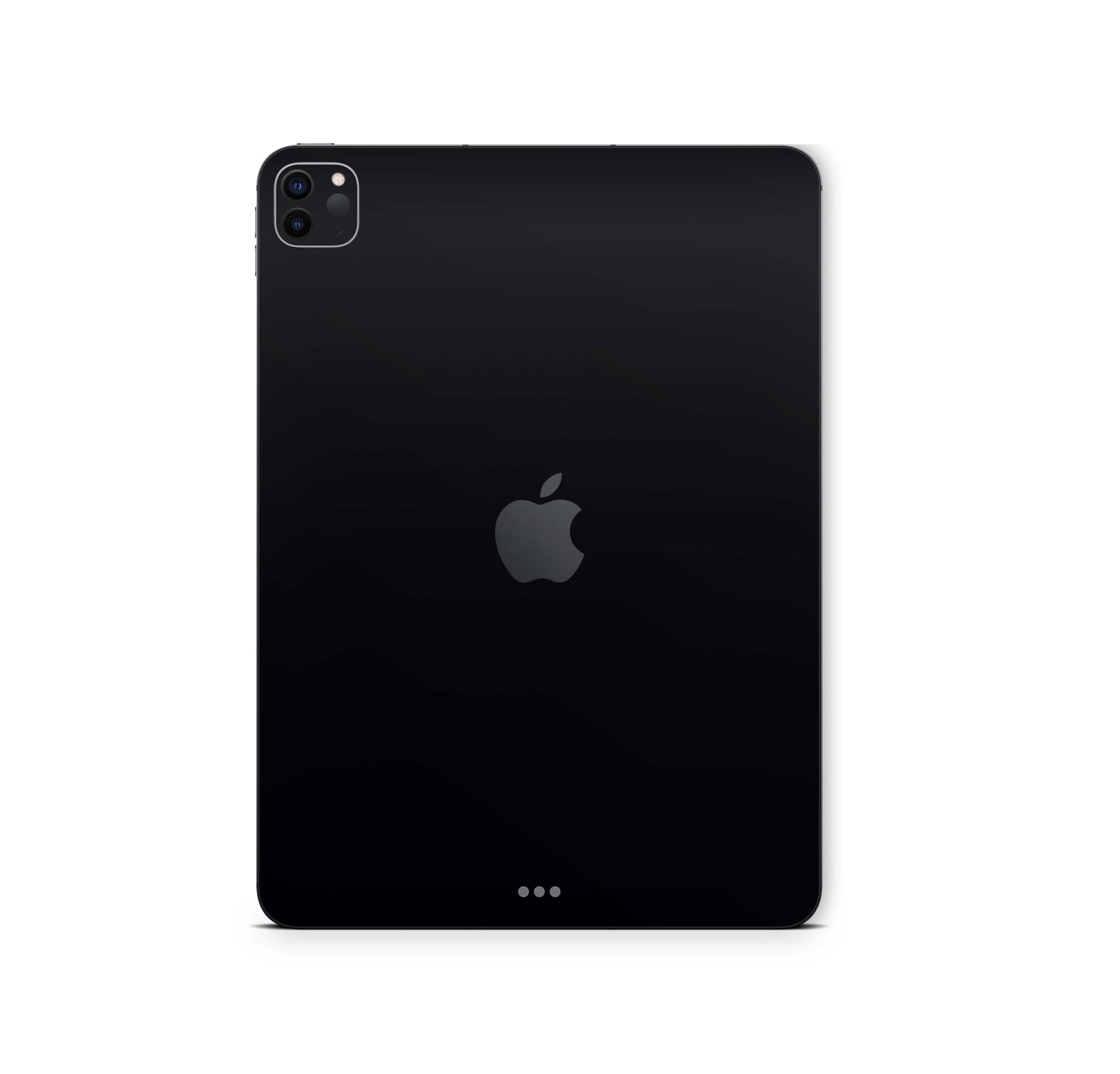 iPad Pro Skin 11" M4 2024 Design Cover Schutzfolie Folie Vinyl FullWrap Skins Aufkleber Skins4u Solid-state-schwarz  