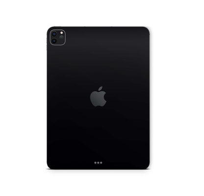 iPad Pro Skin 12,9 3.Generation Design Cover Folie Vinyl Skins & Wraps Aufkleber Skins4u Solid-state-schwarz  
