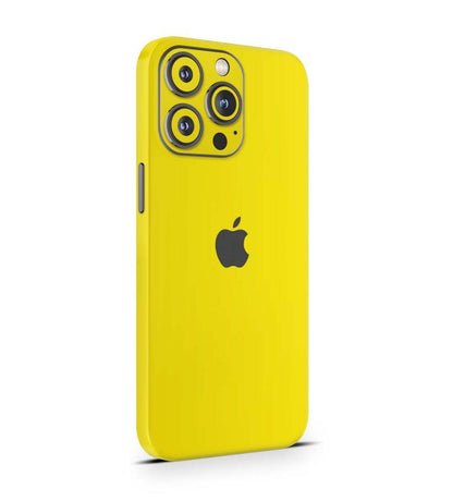 iPhone 13 Skins skins skins4u Solid Gelb  