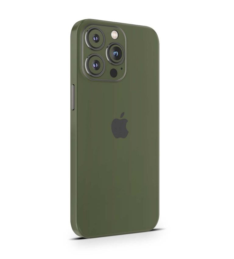 iPhone 14 Skins skins skins4u Solid Olive  