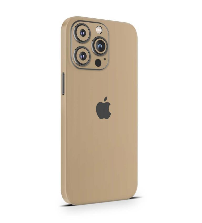 iPhone 14 Skins skins skins4u Solid Wheat  
