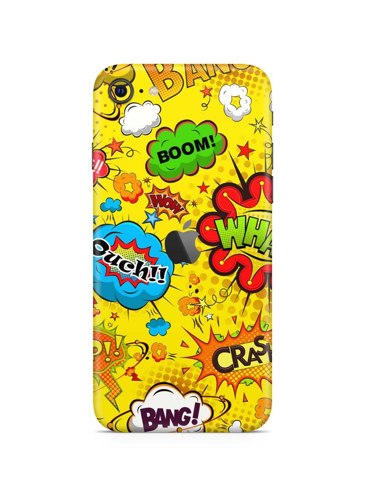 iPhone SE Skins  smartphone-aufkleber Comics gelb  