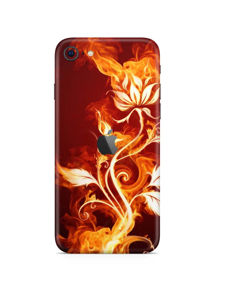 iPhone SE Skins  smartphone-aufkleber Flower of Fire  