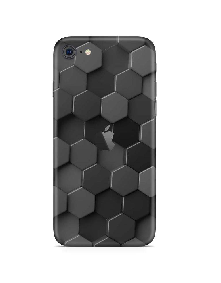 iPhone SE Skins  smartphone-aufkleber Honeycomb Grey  