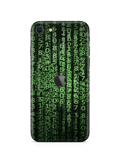 iPhone 8 Skins  smartphone-aufkleber Matrix Code  
