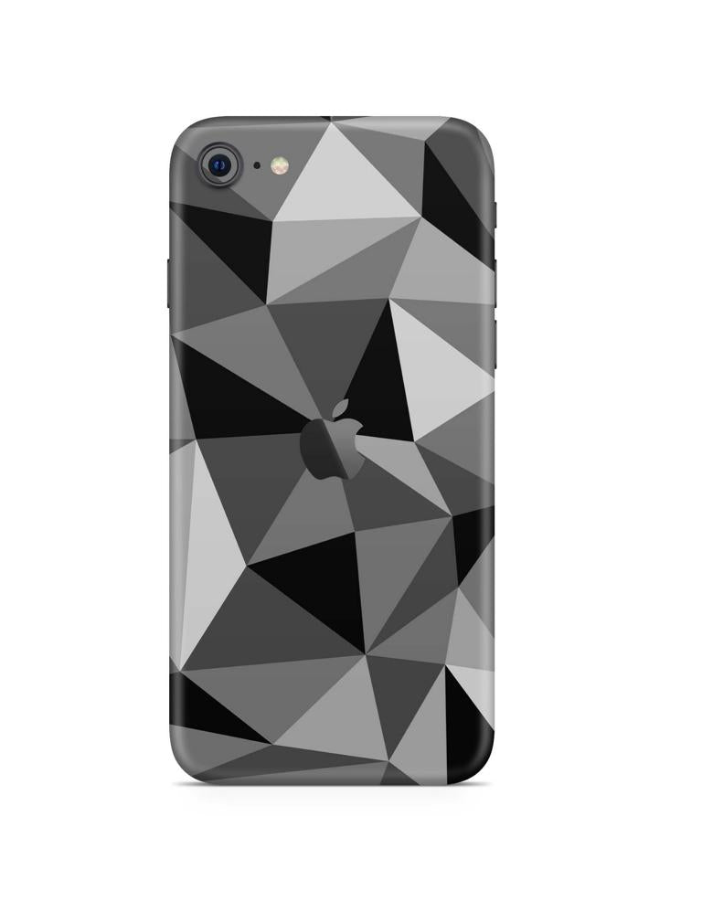 iPhone SE Skins  smartphone-aufkleber Polygrey  