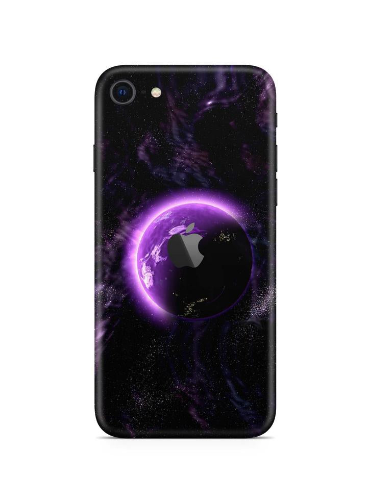 iPhone SE Skins  smartphone-aufkleber Purple Space  