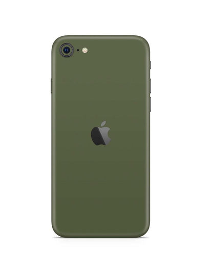 iPhone SE Skins  smartphone-aufkleber Solid Olive  