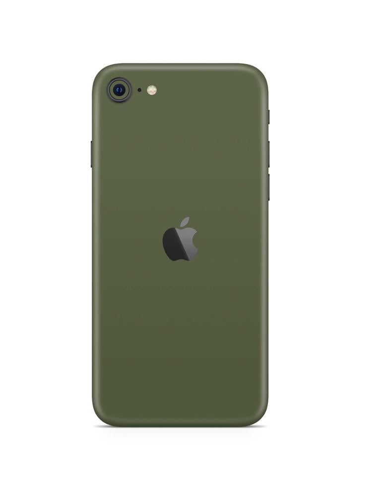 iPhone 8 Skins  smartphone-aufkleber Solid Olive  
