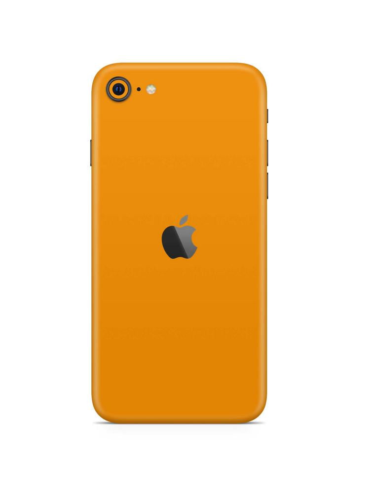 iPhone 8 Skins  smartphone-aufkleber Solid Orange  