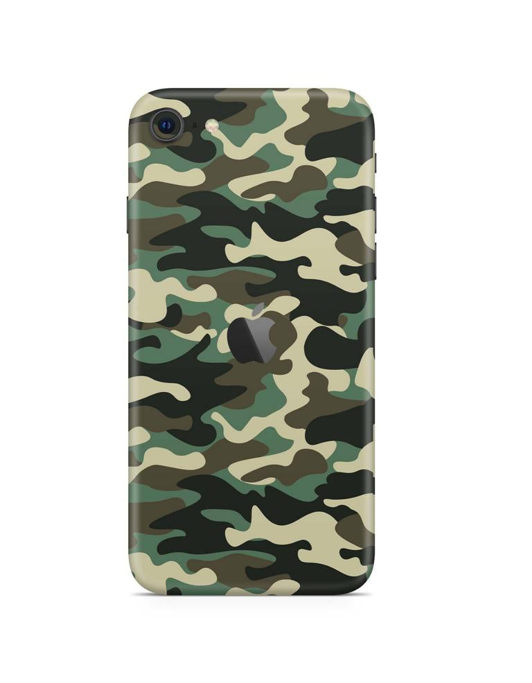 iPhone SE Skins  smartphone-aufkleber Woodland Camouflage  