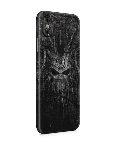 iPhone X Skins  smartphone-aufkleber Black Demon  