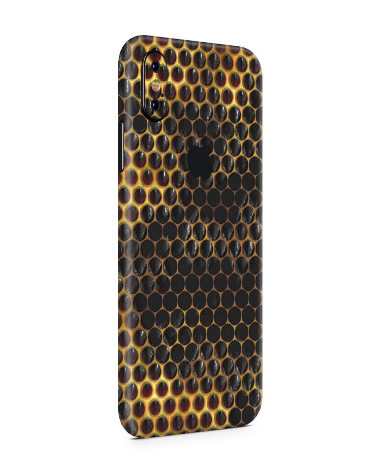 iPhone X Skins  smartphone-aufkleber Golden Honey  