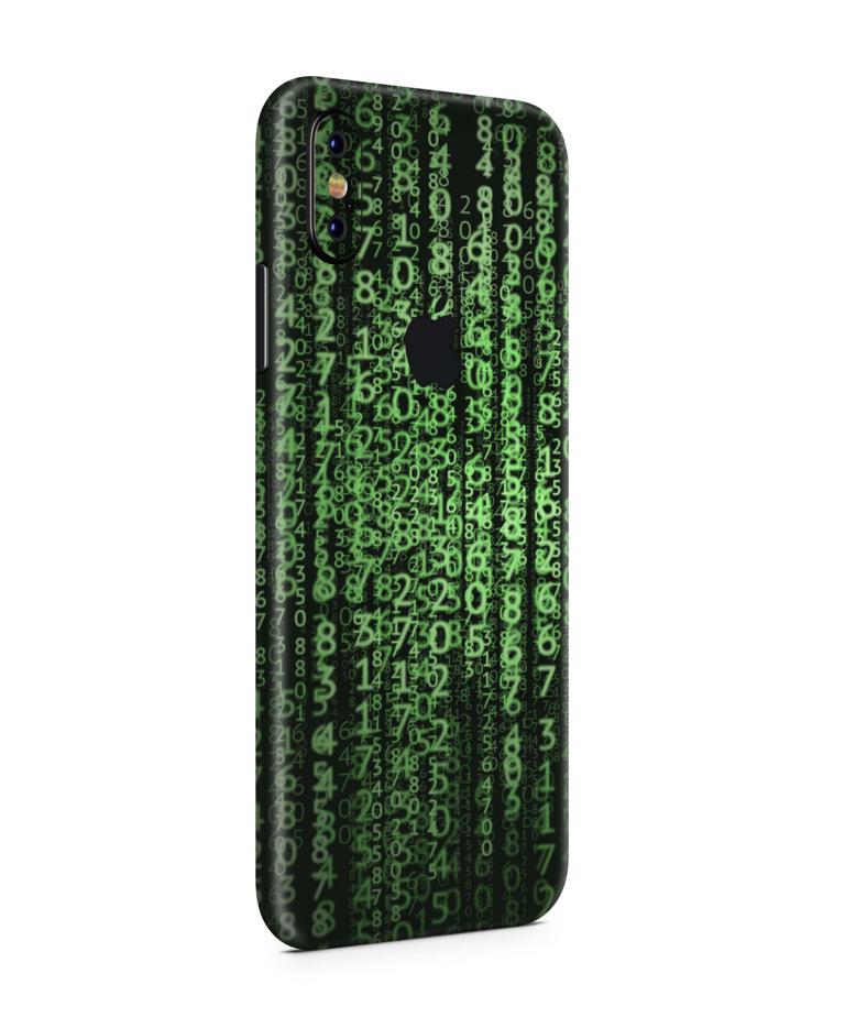 iPhone X Skins  smartphone-aufkleber Matrix Code  