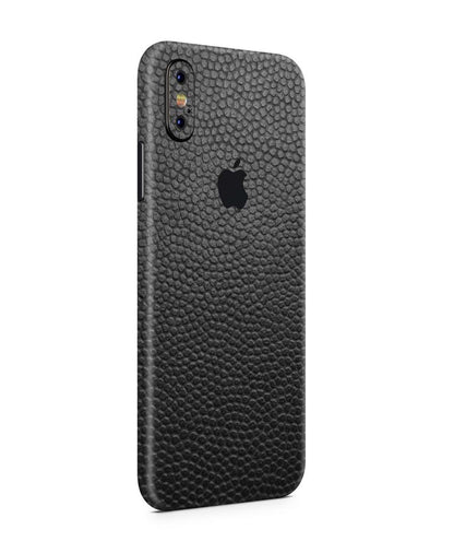 iPhone X Skins  smartphone-aufkleber Leder schwarz  