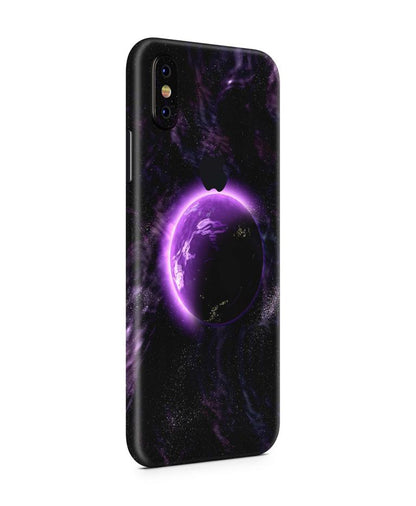iPhone X Skins  smartphone-aufkleber Purple Space  