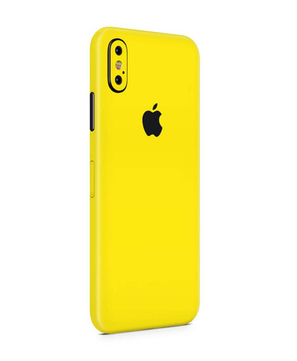 iPhone X Skins  smartphone-aufkleber Solid Gelb  