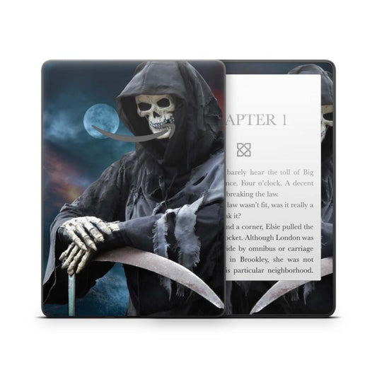 Amazon Kindle Paperwhite Skin Design Schutzfolie Reaper Amazon Kindle Skin Skins4u   