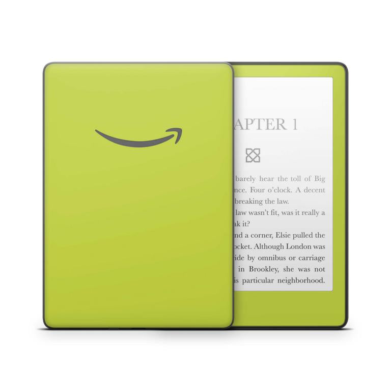 Amazon Kindle mit 6" Display 11.Generation 2022 Schutzfolie Solid state lime Aufkleber skins4u   