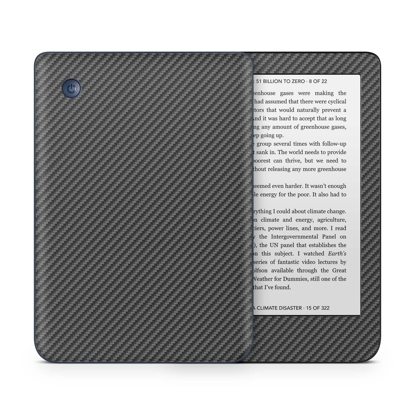 Kobo Nia / Tolino Page 2 Skin Schutzfolie Kratzerschutz Design Vinyl Aufkleber Carbon Aufkleber skins4u   