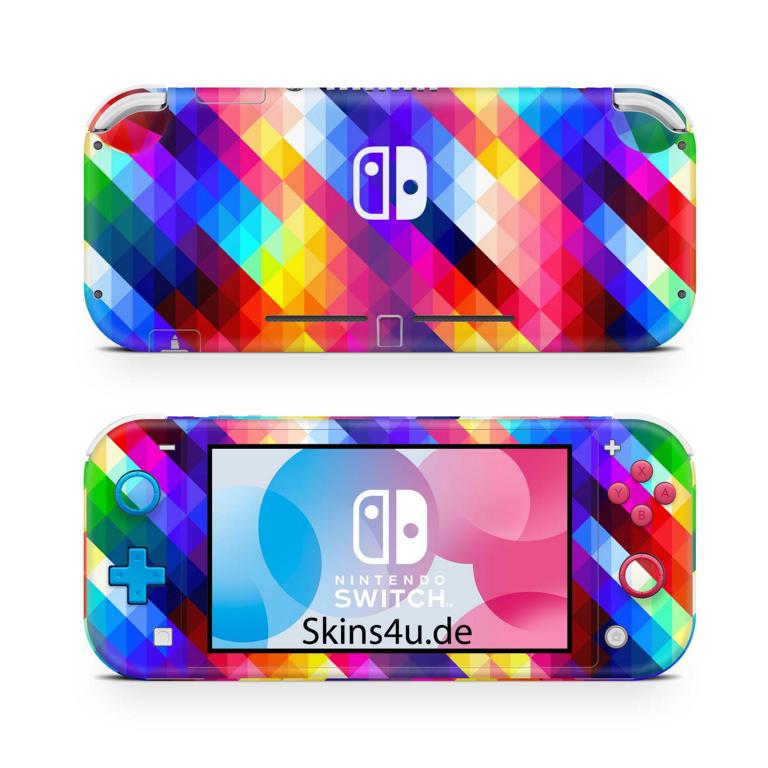 Nintendo Switch Lite Skins Aufkleber Skin Cover Sticker Design Vinyl Schutz Folie Aufkleber Skins4u Geo  