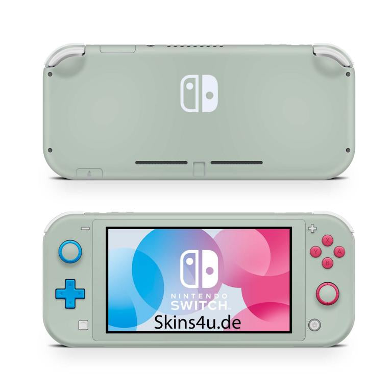 Nintendo Switch Lite Skins Aufkleber Skin Cover Sticker Design Vinyl Schutz Folie Aufkleber Skins4u Pistazie  