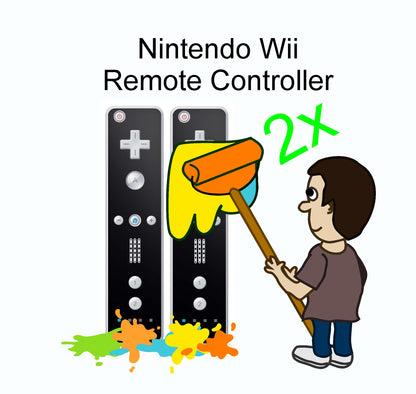 Nintendo Wii Remote Skins selbst gestalten 2er Pack individuell Aufkleber Skins4u   