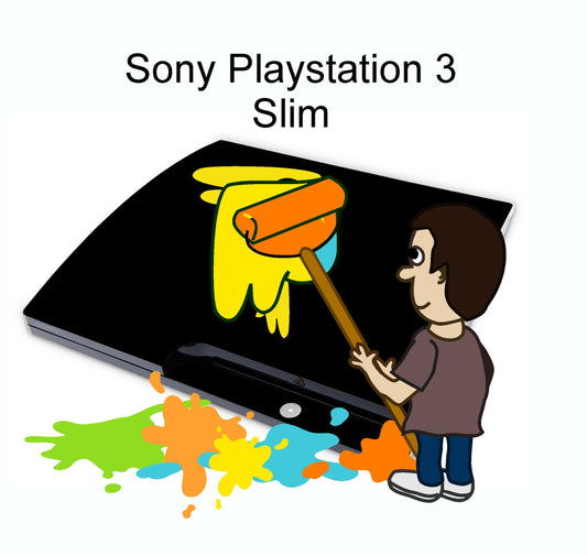 Playstation 3 Slim PS3 Konsolen Aufkleber individuell mit Deinem Wunschbild cpb_product Skins4u   