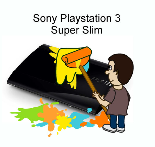 Playstation 3 Super Slim PS3 Konsolen Aufkleber individuell mit Deinem Wunschbild cpb_product Skins4u   