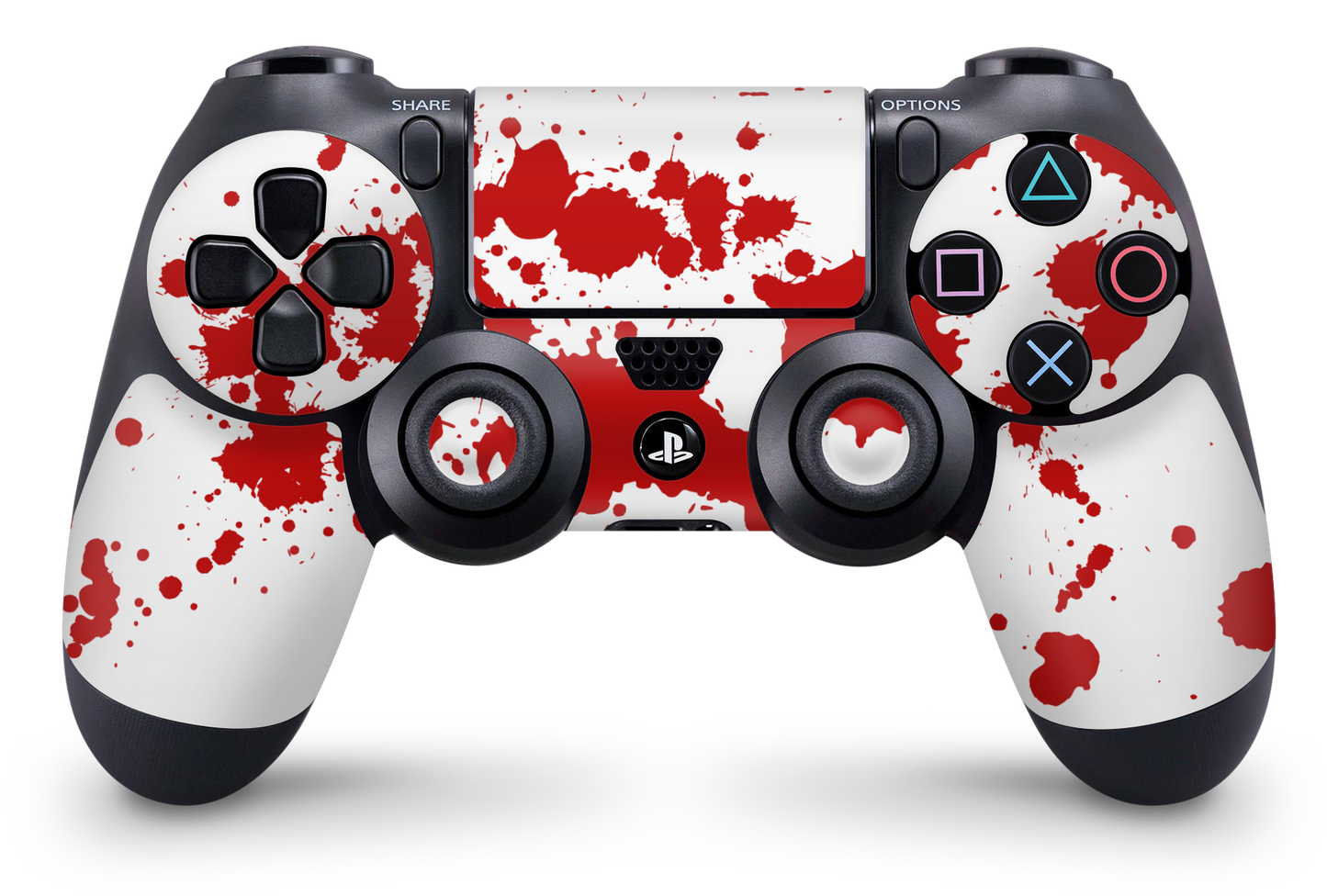 PS4 Playstation 4 Controller Skins - Vinyl Skin Aufkleber für Gaming Controller Blood Aufkleber Skins4u   