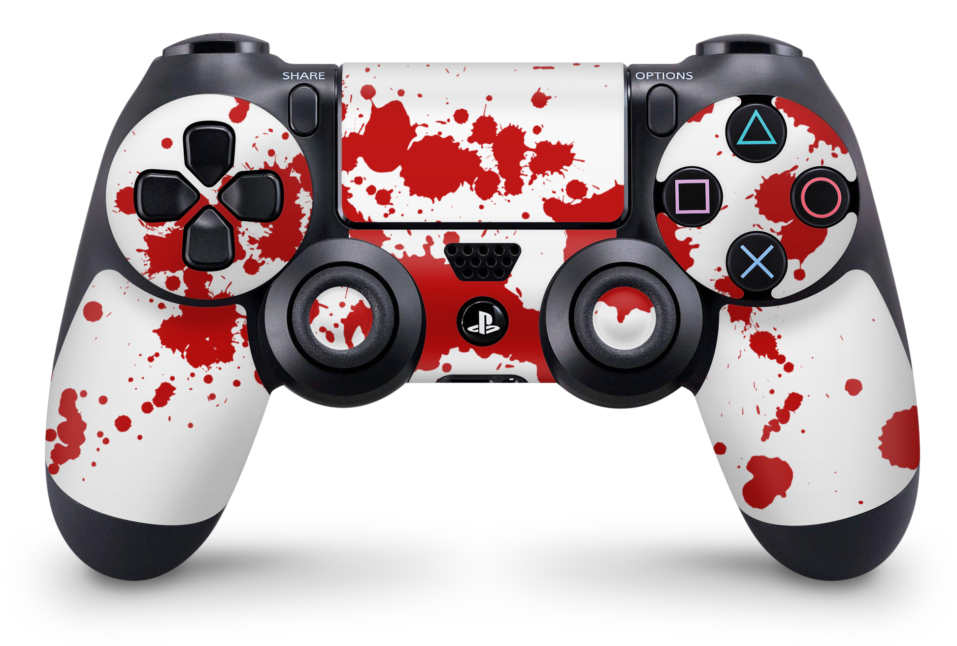 PS4 Playstation 4 Controller Skins - Vinyl Skin Aufkleber für Gaming Controller Blood Aufkleber Skins4u   