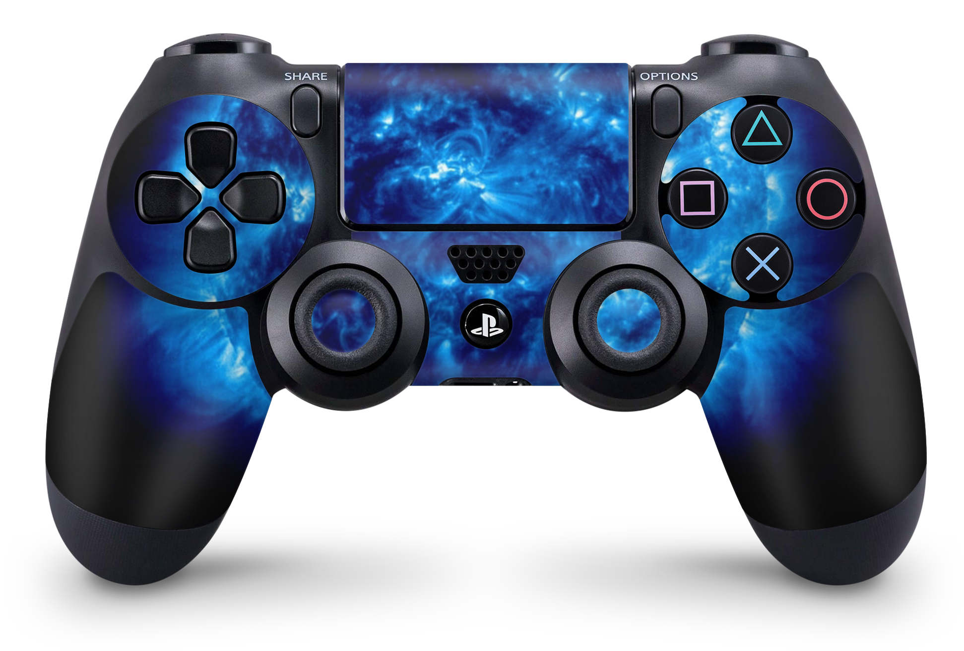 PS4 Playstation 4 Controller Skins - Vinyl Skin Aufkleber für Gaming Controller Blue Giant Aufkleber Skins4u   