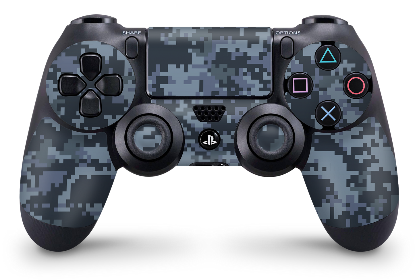 PS4 Playstation 4 Controller Skins - Vinyl Skin Aufkleber für Gaming Controller Digital navy camo Aufkleber Skins4u   