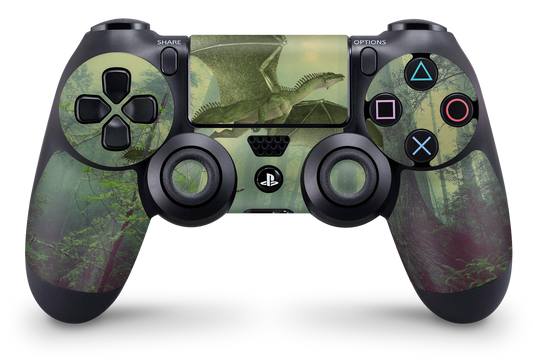 PS4 Playstation 4 Controller Skins - Vinyl Skin Aufkleber für Gaming Controller Dragoneer Aufkleber Skins4u   