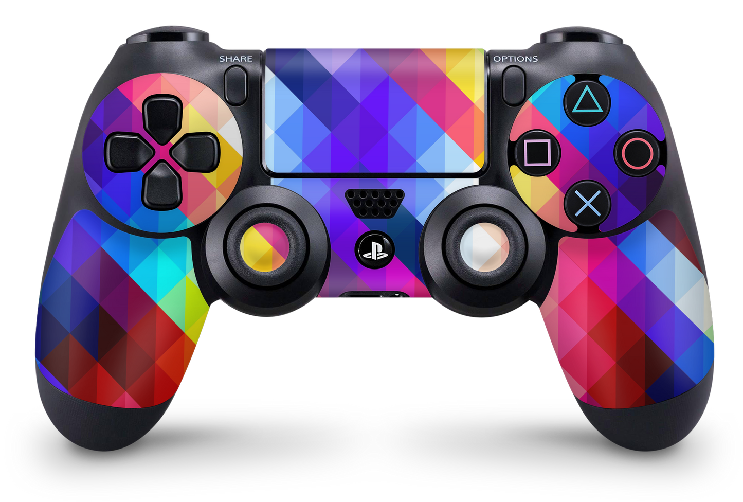 PS4 Playstation 4 Controller Skins - Vinyl Skin Aufkleber für Gaming Controller Geo Aufkleber Skins4u   